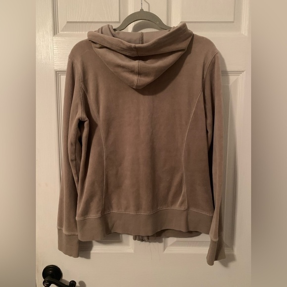 Tek Gear Lightweight Fleece Velvet Zip Up Jacket - Size Large - Picture 2 of 3